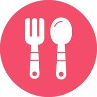 Baby cutlery Vector Icon Design