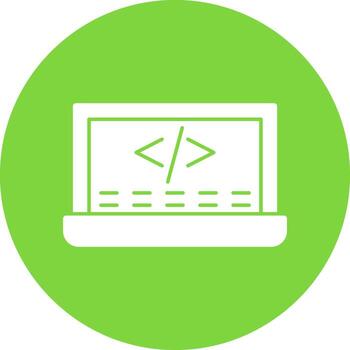 diseño de icono de vector de código