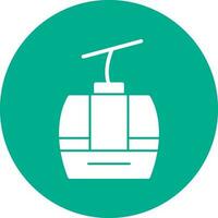 Gondola Vector Icon Design