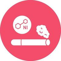 Nicotine Vector Icon Design