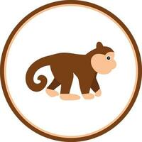 Monkey Vector Icon Design