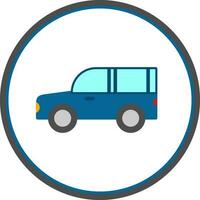 Car toy Vector Icon Design