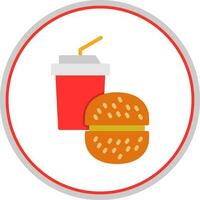 Fast food Vector Icon Design