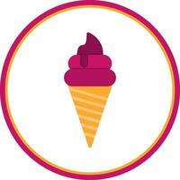 Ice cream Vector Icon Design