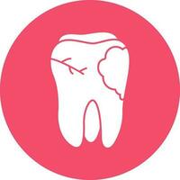 Caries Vector Icon Design