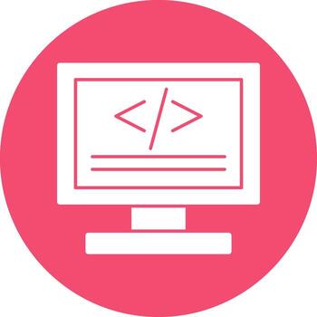 codificación vector icono diseño