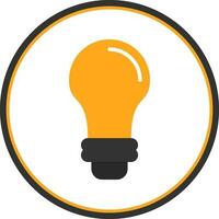 Lightbulb Vector Icon Design