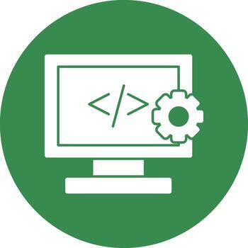 web desarrollo vector icono diseño