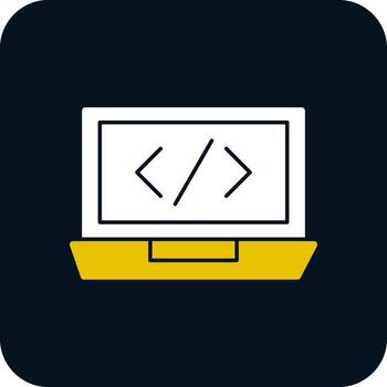 Coding Vector Icon Design