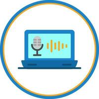 Recording Vector Icon Design