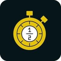 Half time Vector Icon Design