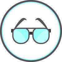 Sunglasses Vector Icon Design