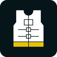 Life jacket Vector Icon Design