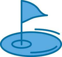 diseño de icono de vector de golf