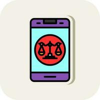 Legal Vector Icon Design