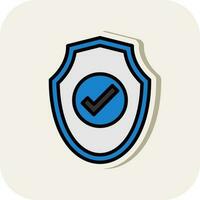 Protection Vector Icon Design