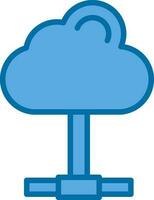 Cloud computing Vector Icon Design