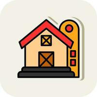 Barn Vector Icon Design