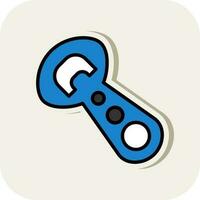 Bottle opener Vector Icon Design