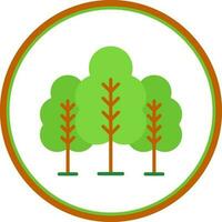 diseño de icono de vector de bosque