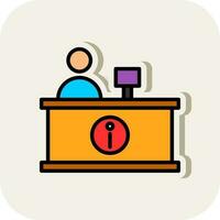 Reception Vector Icon Design