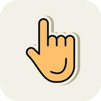 Finger Vector Icon Design