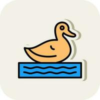 Duck Vector Icon Design