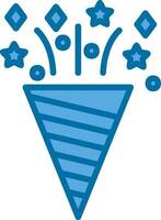 Confetti Vector Icon Design