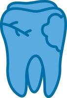 Caries Vector Icon Design