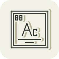 Actinium Vector Icon Design