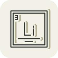 Lithium Vector Icon Design