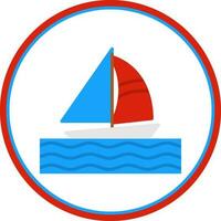 Sail Vector Icon Design