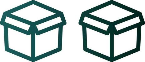 Boxes Vector Icon Design