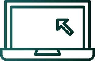 Laptop Vector Icon Design