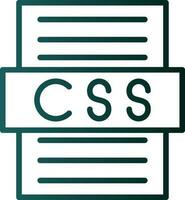 Css file Vector Icon Design