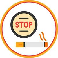 Stop Vector Icon Design