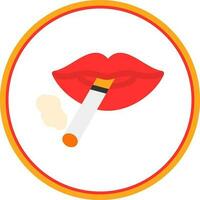 Lips Vector Icon Design