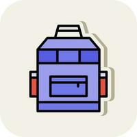 Rucksack Vector Icon Design