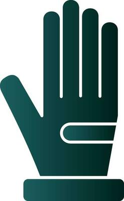 Glove Vector Icon Design