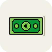 diseño de icono de vector de dinero