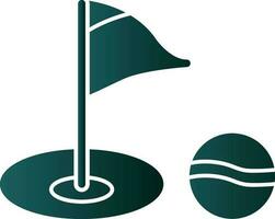 Golf Vector Icon Design