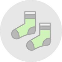 Socks Vector Icon Design