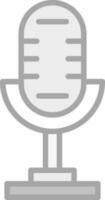 Microphone Vector Icon Design