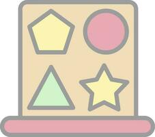 Shape toy Vector Icon Design