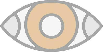 diseño de icono de vector de ojo