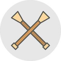 Paddle Vector Icon Design