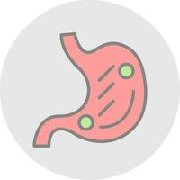 Stomach Vector Icon Design