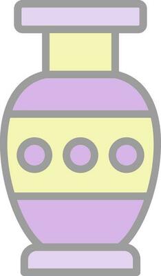 Vase Vector Icon Design