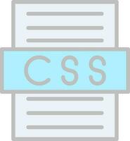 Css file Vector Icon Design