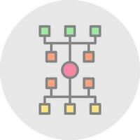 Algorithm Vector Icon Design